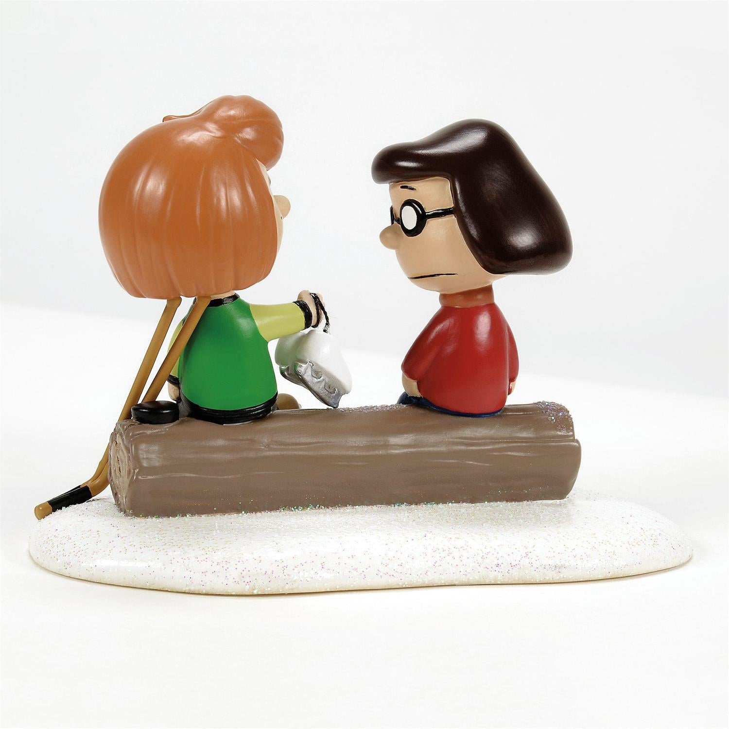 Peppermint Patty and  Marcie Try Skating