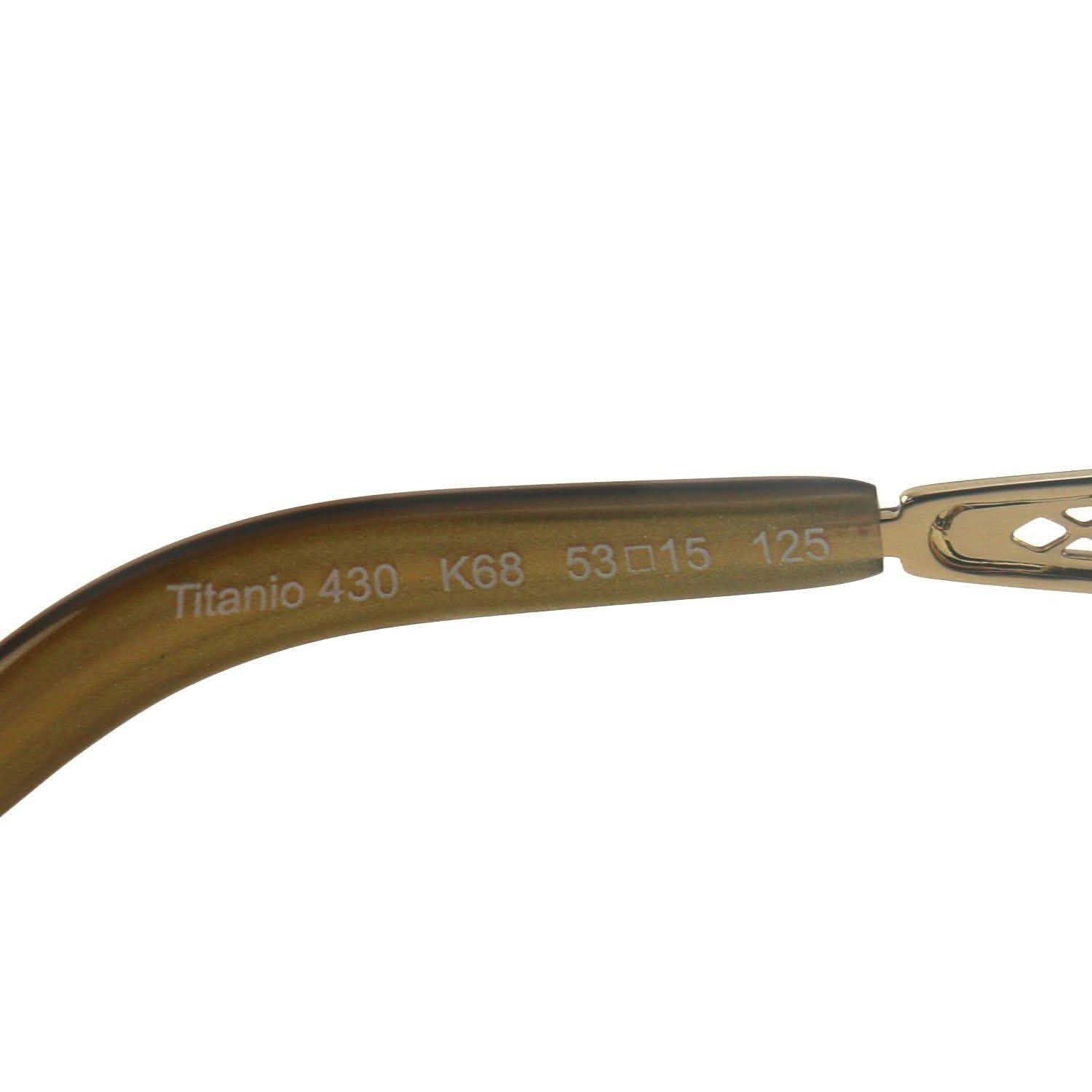 Roberto Cavalli Women Sunglasses RC0430 K68 Gold 53 15 125