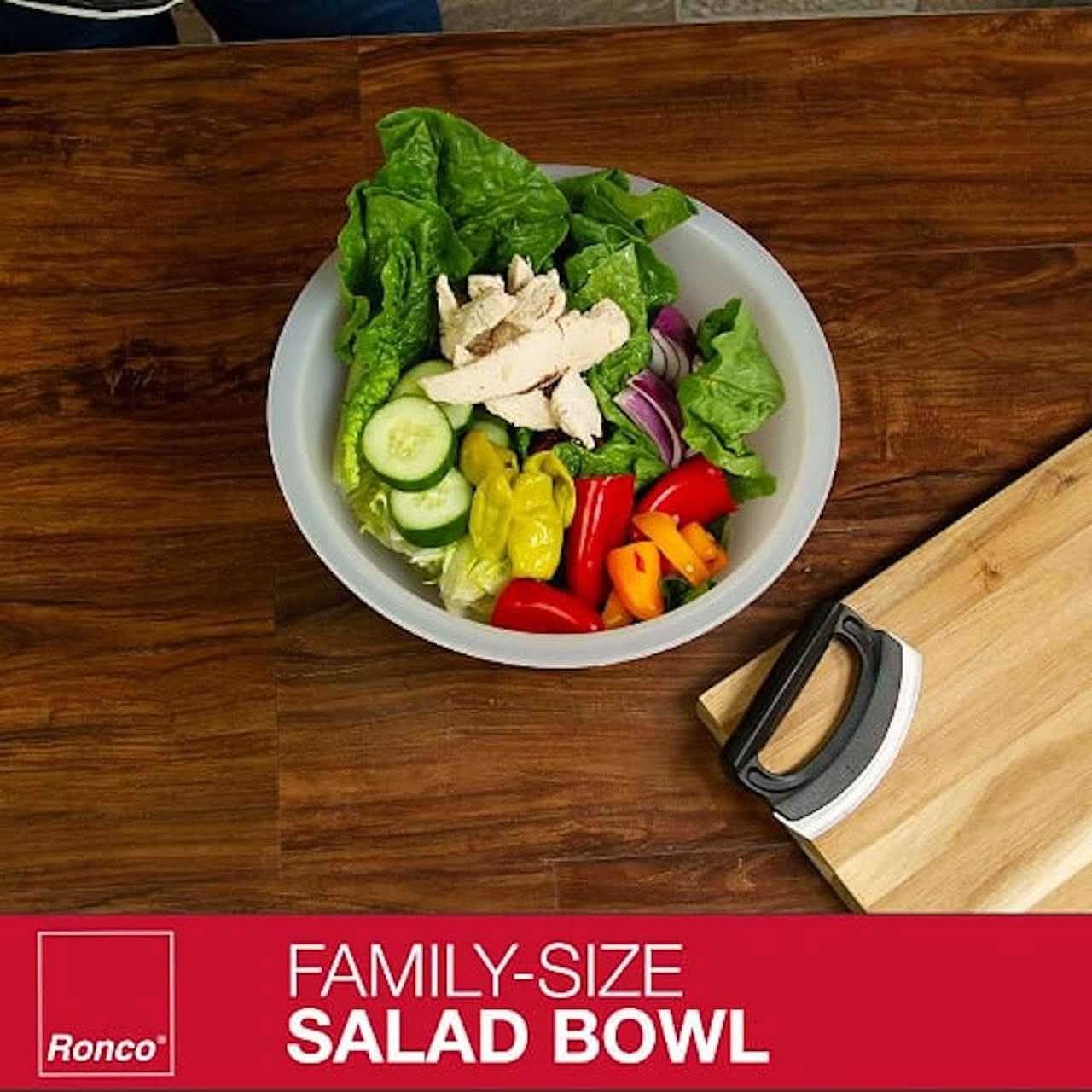 Ronco Salad-O-Matic, Family-Size Bowl and Salad Rocker