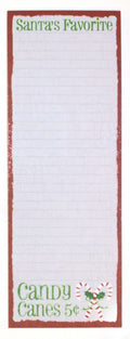 Magnetic Memo Pad - Candy Crush