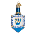 Dreidel Glass Ornament