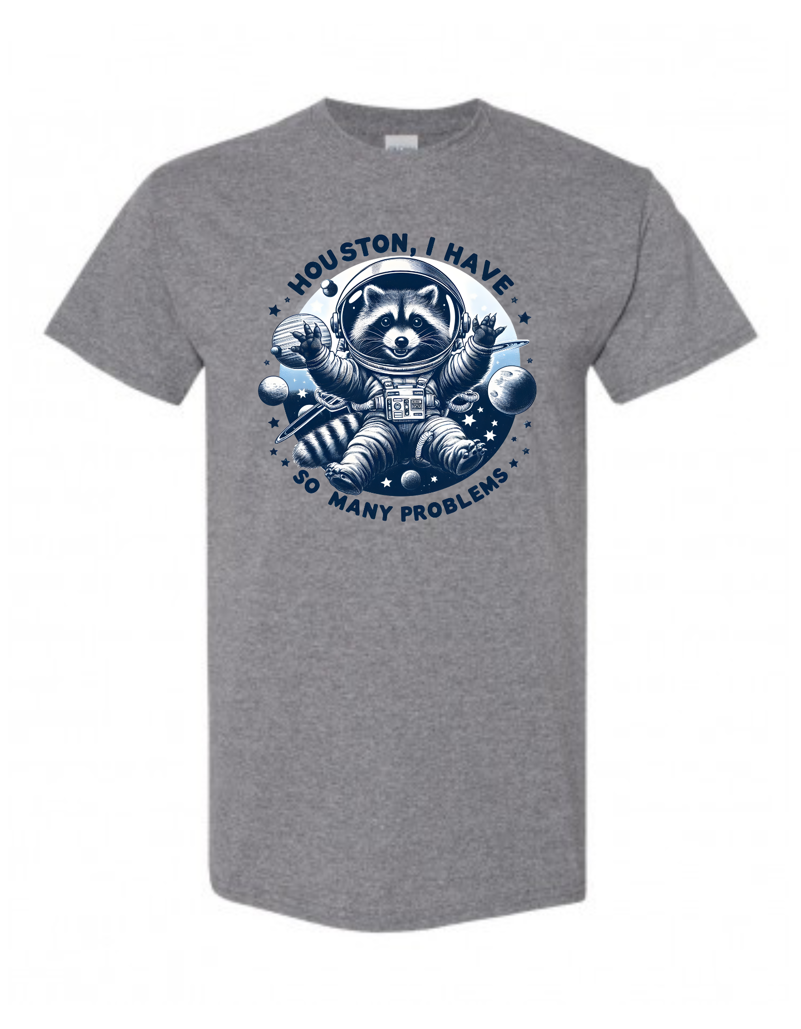 Men's Houston I Have So Many Problems Graphic Tee Shirt
