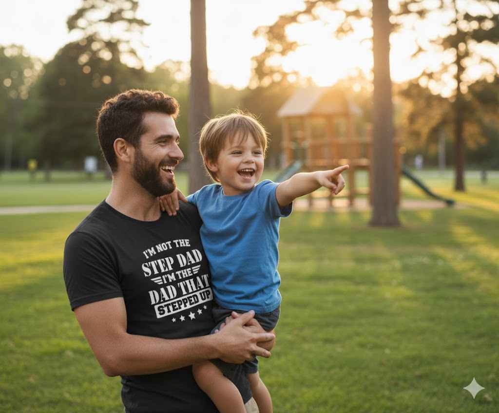Men's Dad That Stepped Up T-Shirt