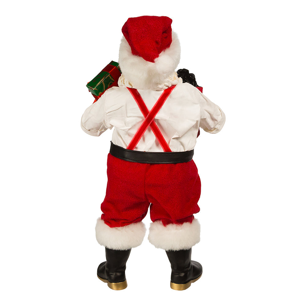 Fabriché Tattoo Santa With Gift Box
