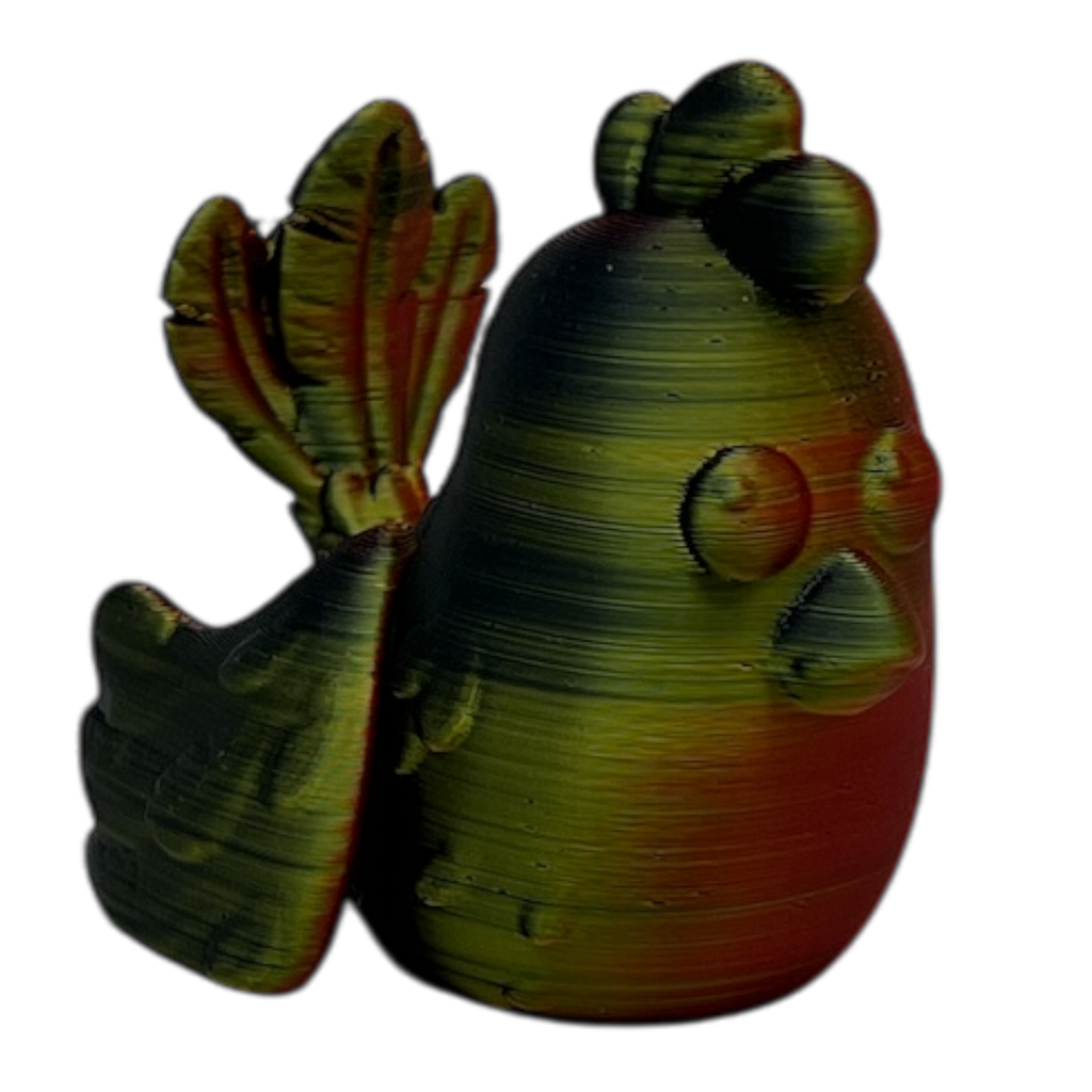 Barnyard Chicken - Metalllic Rainbow