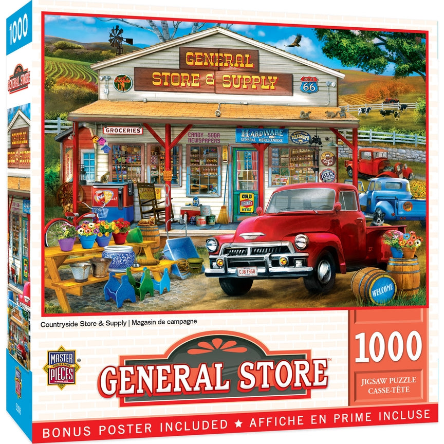 General Store - Countryside Store And  Supply 1000 Piece Puzzle