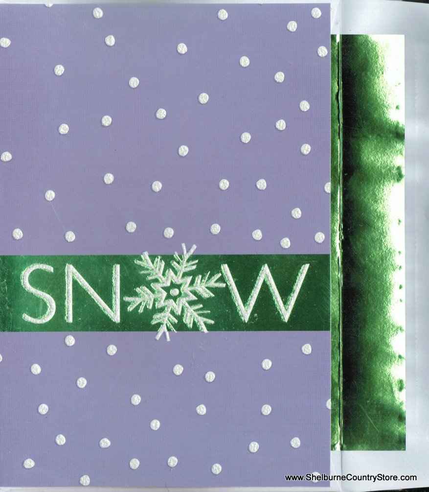 Luxury Greetings 18 Count - Snow