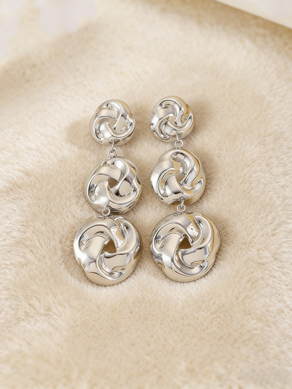 Twist Necklace, Earrings & Ring Set