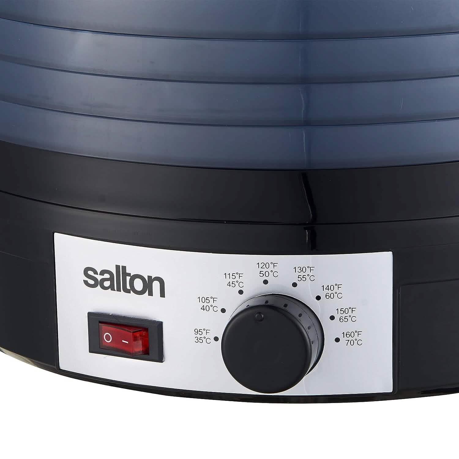 Salton Electric Food Dehydrator with Adjustable Temperature Control