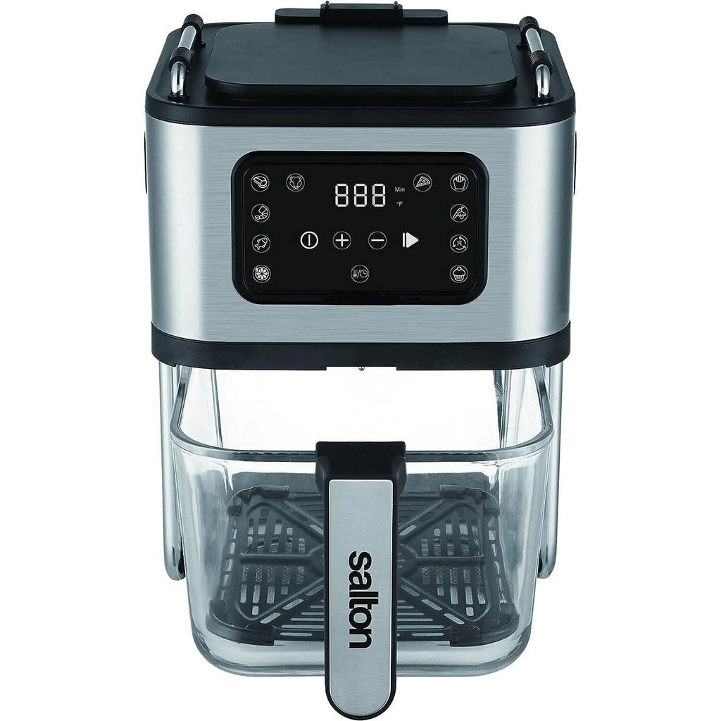 Salton Flip and Cook 3-in-1 Air Fryer, Grill & Dehydrator