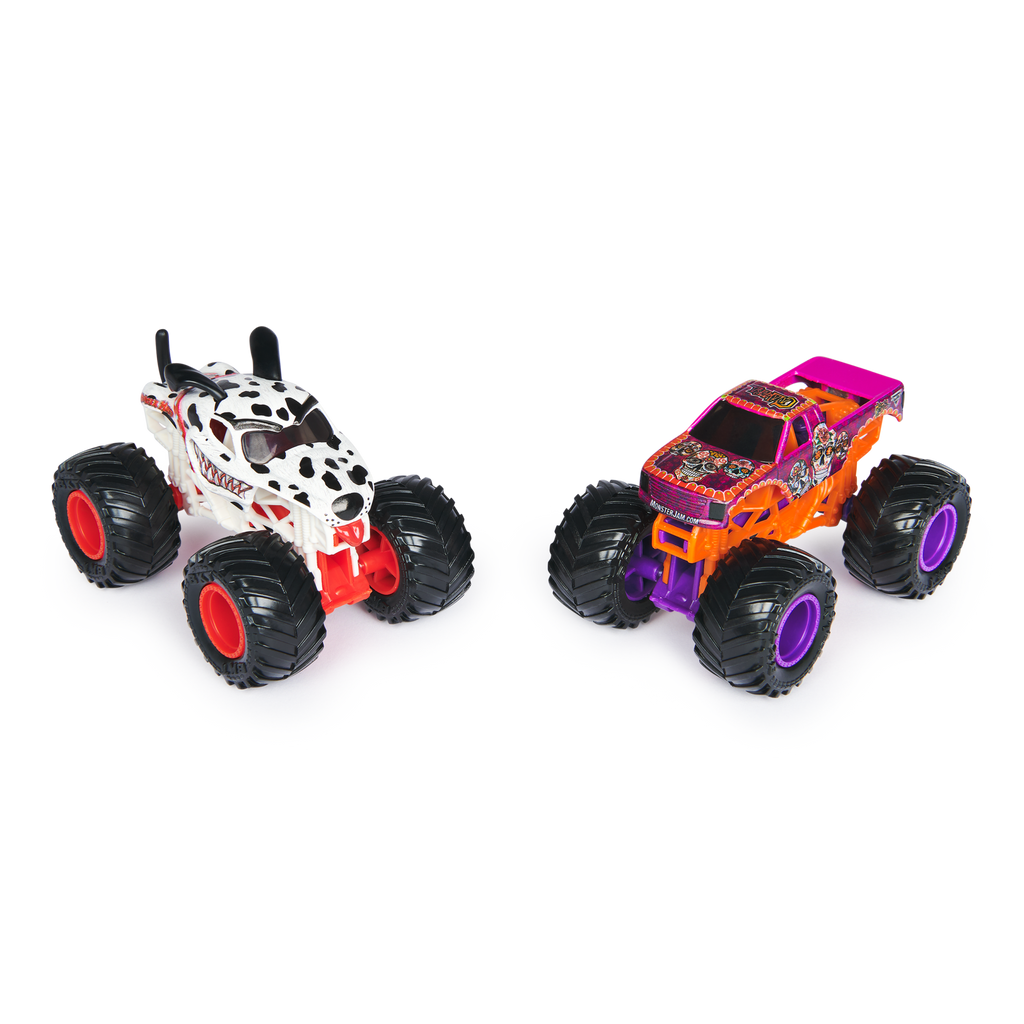 Monster Jam - 1:64 scale die-cast 2-Pack - Monster Mutt VS Calavera
