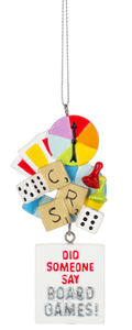 Game Night Ornament - Board Games