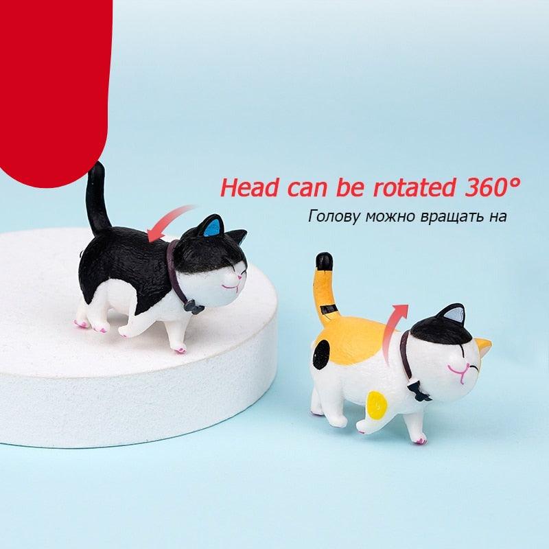 Shape Cabinet Knobs Handles for Kids Room Lovely Decorative Wall Hooks Hats Clothes Hanging Hooks Furniture Handle Cat Decoration Cute Simulation Decoration Hooks Interior Cat Hooks for Home Decoration & Hangs