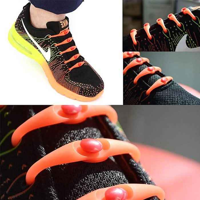 Silicone Lazy Laces - Assorted Colors