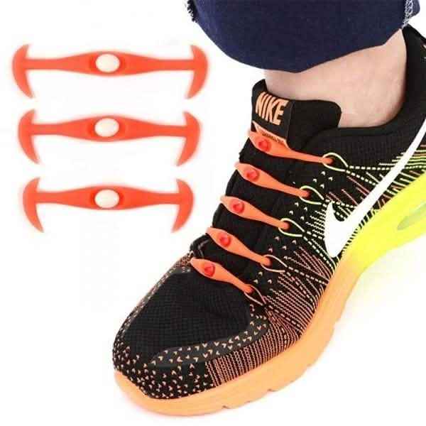 Silicone Lazy Laces - Assorted Colors