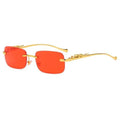 Simple Design Stylish Fashionable Sunglasses Vintage Square Shape Sunglasses For Women & Men New Luxury Design Popular Travel Driving Metal Frame Sun Glasses Anti Blue Light Summer Eyeglasses
