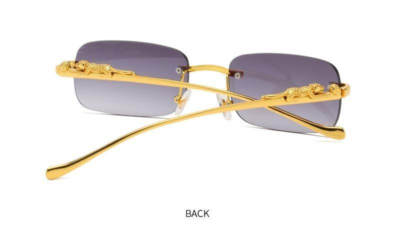 Simple Design Stylish Fashionable Sunglasses Vintage Square Shape Sunglasses For Women & Men New Luxury Design Popular Travel Driving Metal Frame Sun Glasses Anti Blue Light Summer Eyeglasses