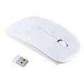 Simple Thin 1600 DPI USB Optical Black/White Wireless Computer Office Mouse Ultra Slim 2.4GHz Mouse For PC Laptop Classic Gaming Mouse