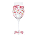 Melon Henna Stem Wine Glass