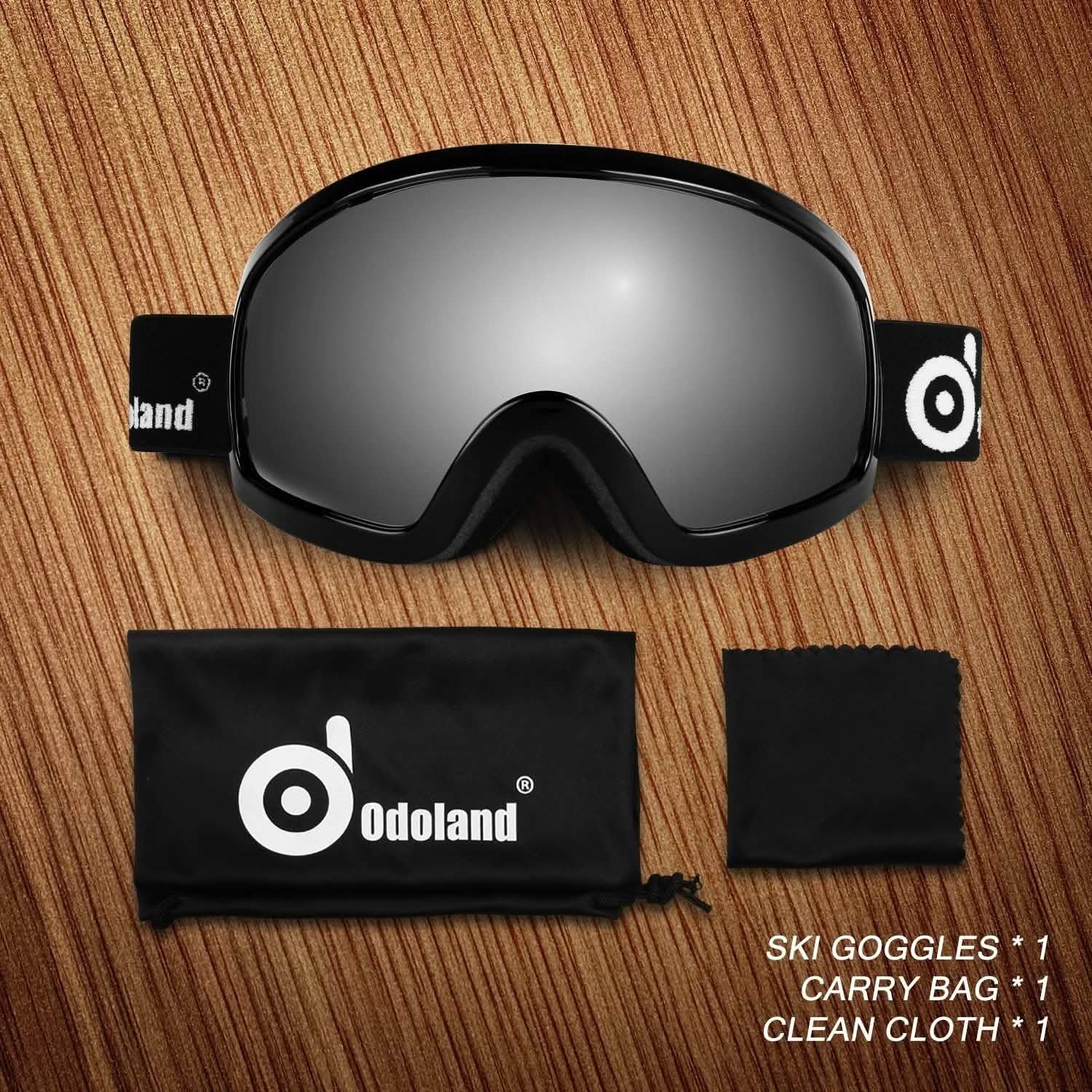 Ski Goggles Double Lens Anti-Fog Winter Windproof