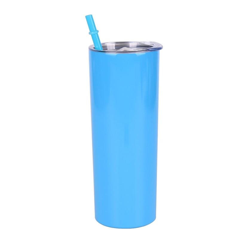 Skinny  Stainless Steel Thermos Water Bottle With Straw Insulated Cup Sealed Lid Colored Bachelorette Party  Double Wall Vacuum Insulated Tumbler Cup Reusable Slim Travel Mug with Cleaning Brush for Coffee Cold Hot Drinks