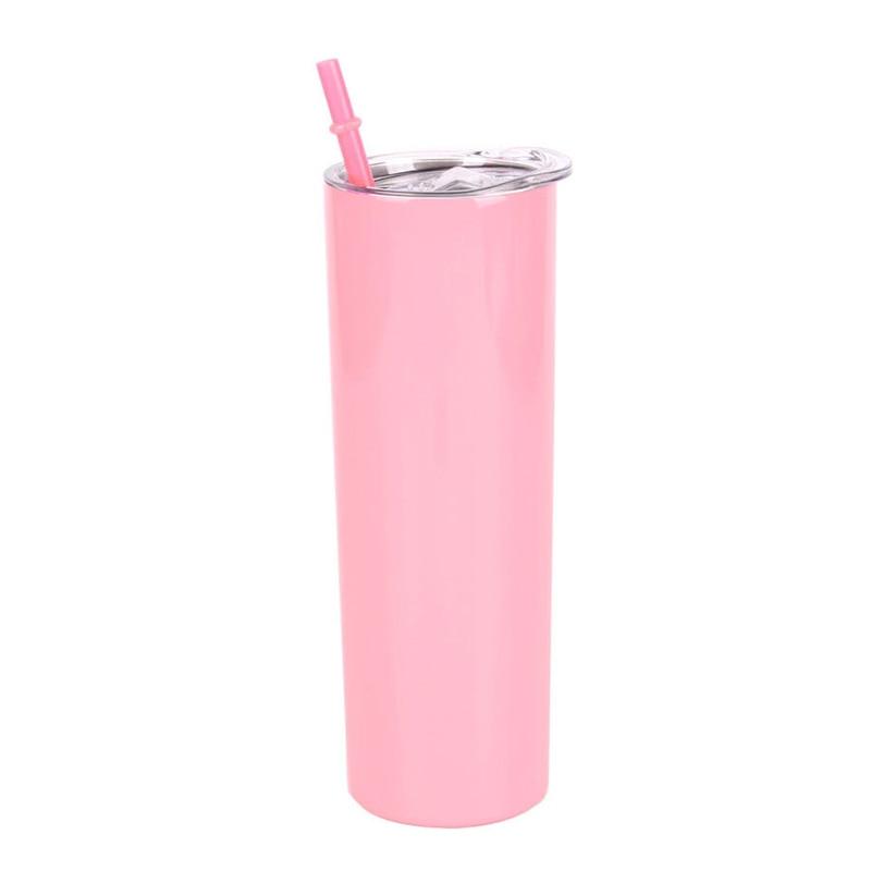 Skinny  Stainless Steel Thermos Water Bottle With Straw Insulated Cup Sealed Lid Colored Bachelorette Party  Double Wall Vacuum Insulated Tumbler Cup Reusable Slim Travel Mug with Cleaning Brush for Coffee Cold Hot Drinks