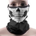 Skull Face Bandana Mask and Neck Gaiter