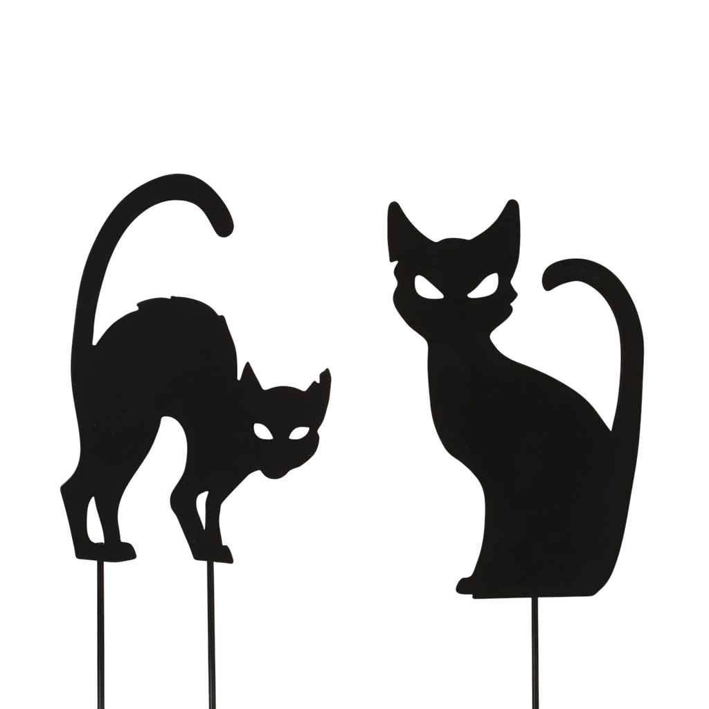 Black Cat Garden Stake -