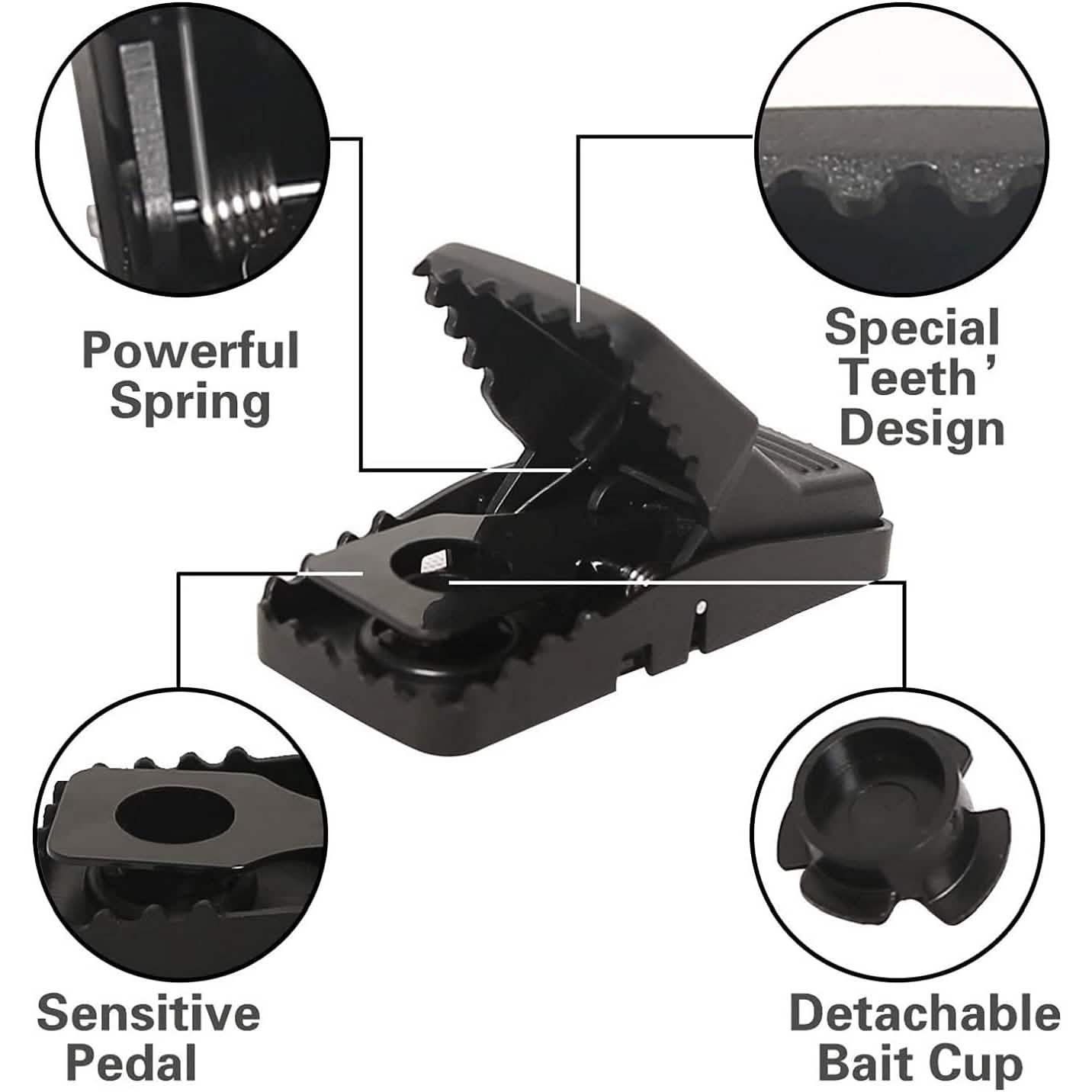 Small Effective Sanitary Safe Mouse Catcher for Family and Pet