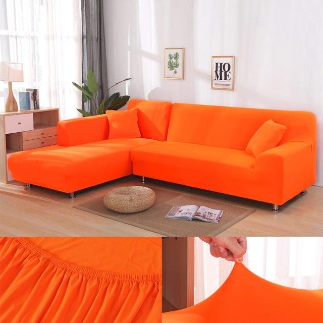 Sofa Cover For Living Room Anti-dust Elastic Stretch Covers For L-shape Corner Sofa Couch Cover Chair Cover Furniture Protector Sofa Covers for Living Room Sofa Protector Anti-dust Elastic Stretch Covers For Corner Sofa Cover