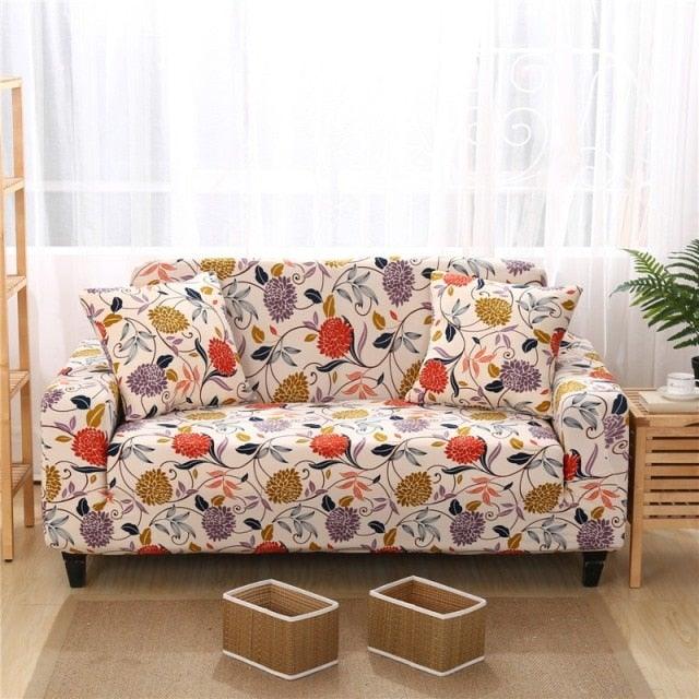 Sofa Covers Stripes Printed for Living Room Elastic Stretch Slipcover Sectional Corner Couch Covers 1/2/3/4-seater Sectional Sofa Covers L Shape Couch Slipcover 2pcs Stretch Elastic L-Type Chaise Sofa Couch Furniture Protector for Living Room