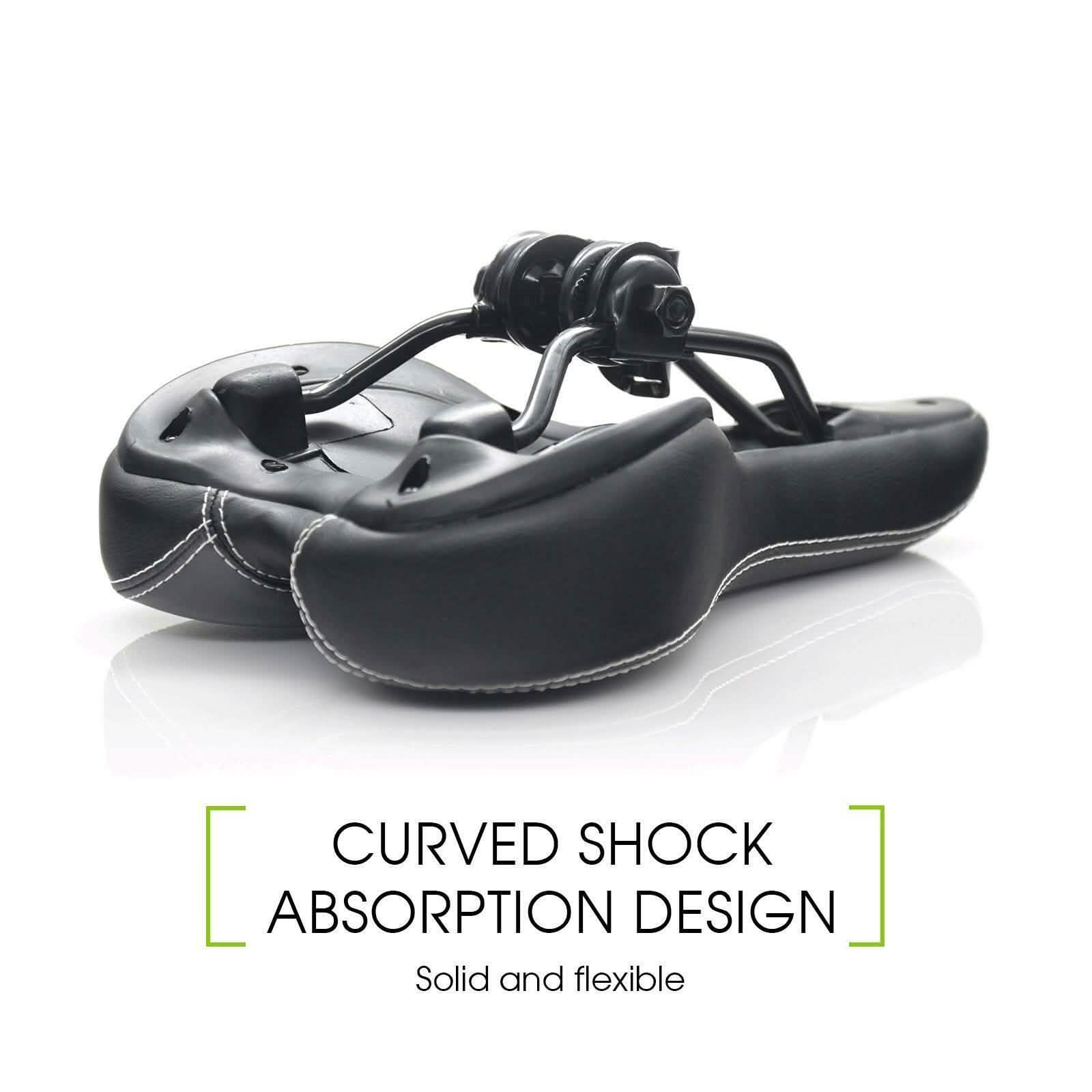 Soft Leather Hollow Bicycle Saddle Seat