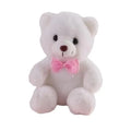 Soft Plush Doll, Light Up LED Teddy Bear Stuffed Animals, Mini Glow Bear Plush Toy Creative Colorful Glowing Teddy Bear Doll Gifts for Bedroom, Kids, Baby, Valentine - Pink