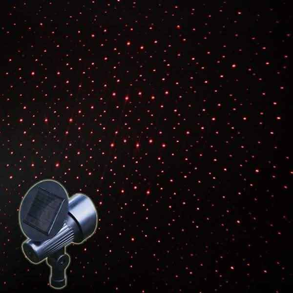 Solar-Powered Holiday Laser Lights Projector