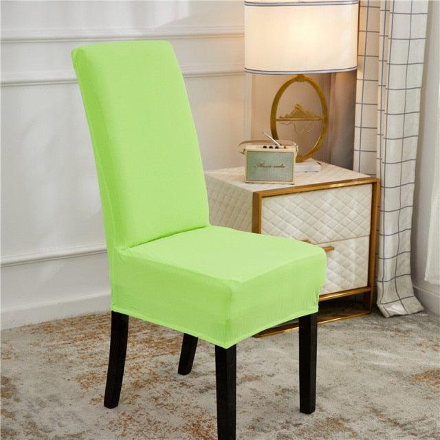 Solid Color Chair Cover Spandex Stretch Slipcovers Chair Covers Seat Cover For Kitchen Dining Room Wedding Banquet Restaurant Removable Washable Dining Room Chair Covers Dining Chair Slipcovers Seat Protector  Great Home Decor And Banquet