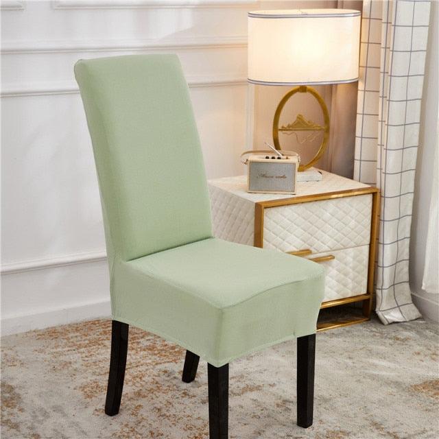 Solid Color Chair Cover Spandex Stretch Slipcovers Chair Covers Seat Cover For Kitchen Dining Room Wedding Banquet Restaurant Removable Washable Dining Room Chair Covers Dining Chair Slipcovers Seat Protector  Great Home Decor And Banquet