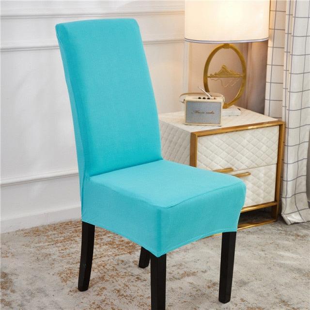 Solid Color Chair Cover Spandex Stretch Slipcovers Chair Covers Seat Cover For Kitchen Dining Room Wedding Banquet Restaurant Removable Washable Dining Room Chair Covers Dining Chair Slipcovers Seat Protector  Great Home Decor And Banquet