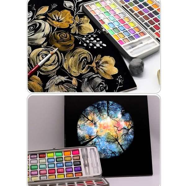 Solid Watercolor Pigment Set