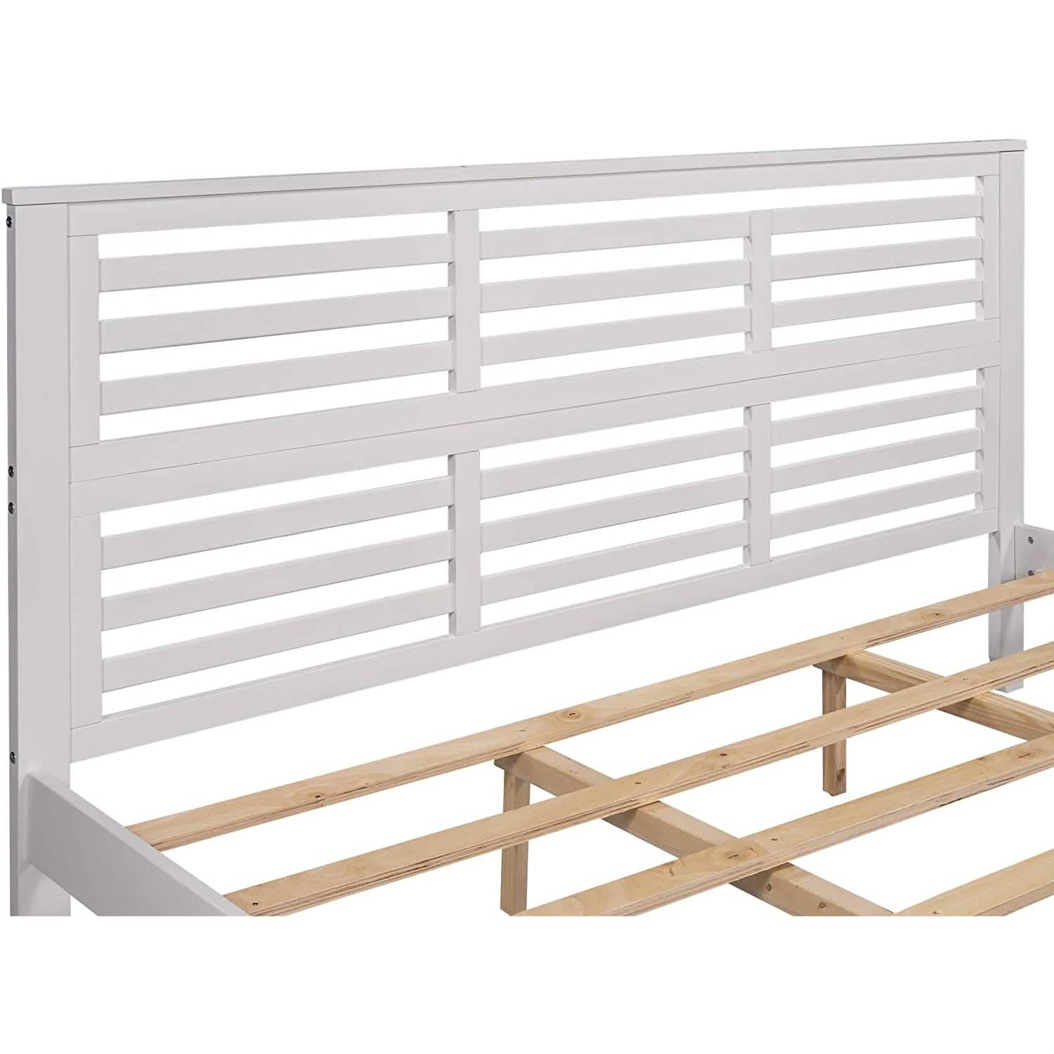 Solid Wood Platform Bed Frame