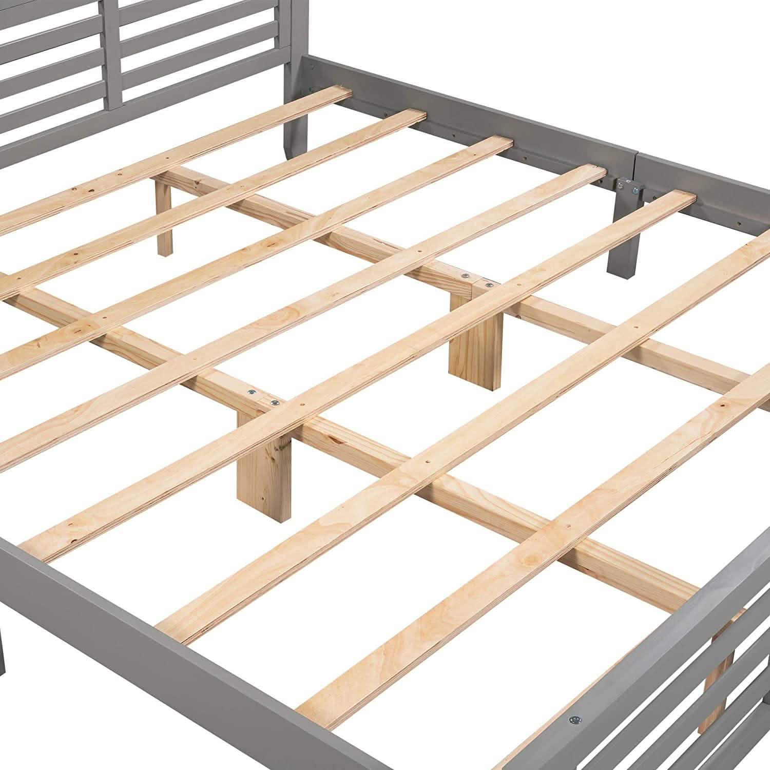 Solid Wood Platform Bed Frame