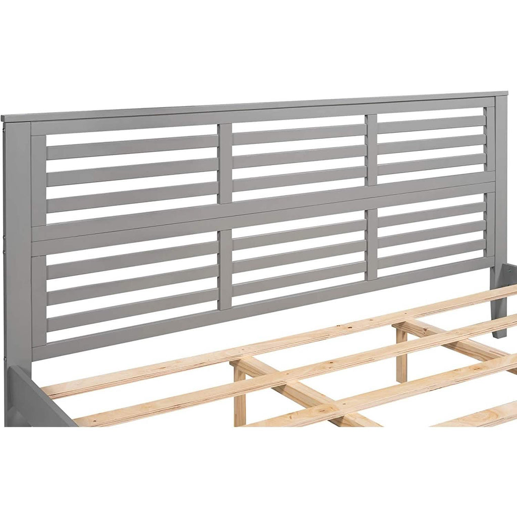 Solid Wood Platform Bed Frame