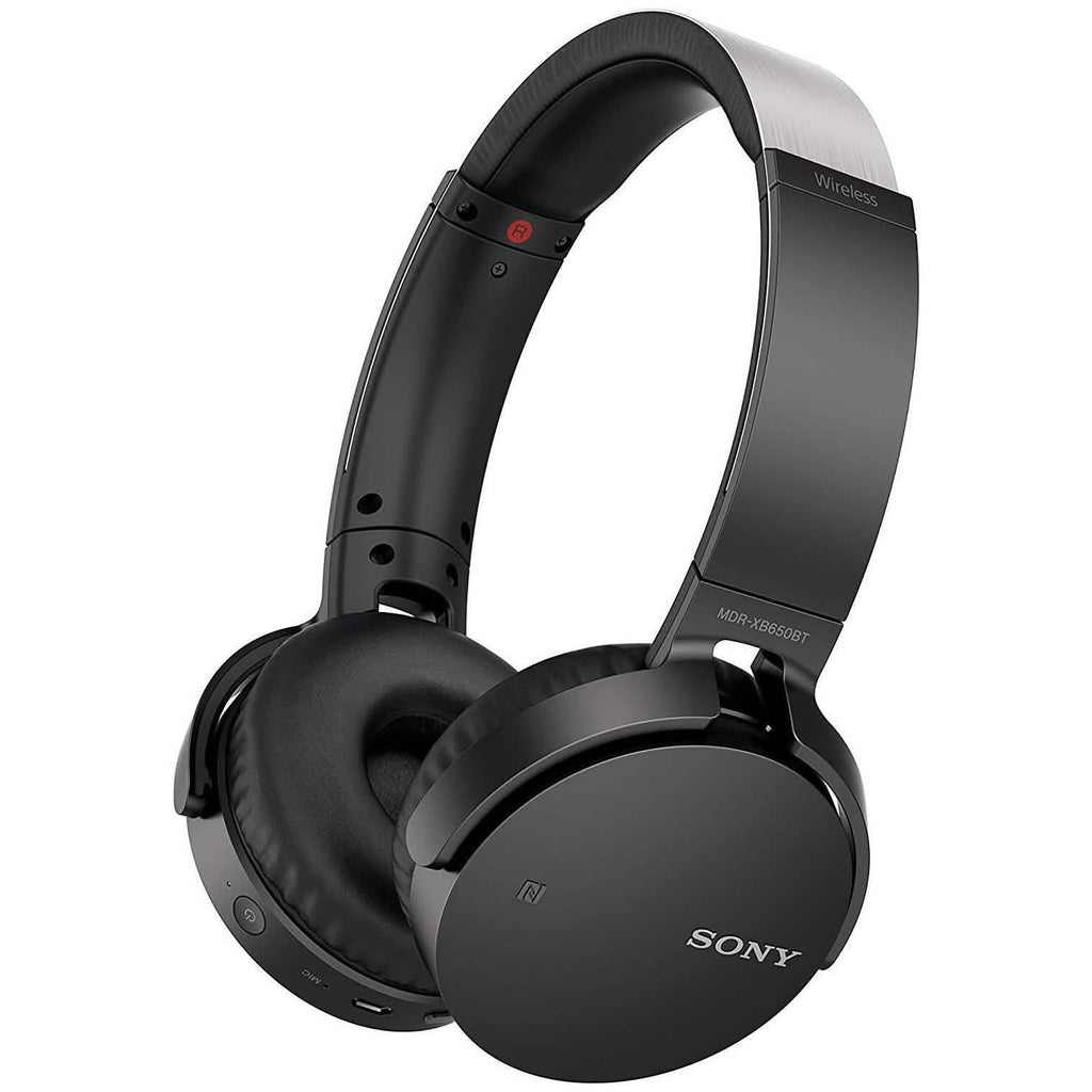 Sony MDRXB650BT/B Extra Bass Bluetooth Headphones - Black (Refurbished)