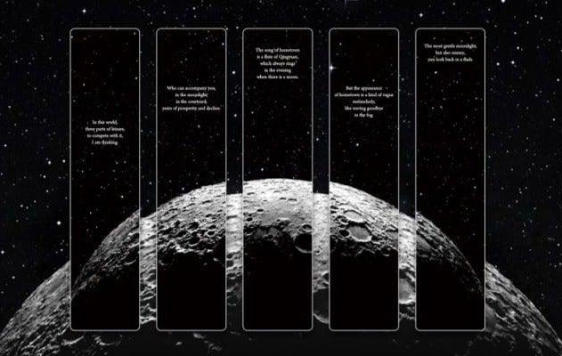 Space Tour Series Bookmark PVC Reading Book Mark Dusk Moon Book Page Marker Stationery Supplies Bookmarks Creative Colored Bookmarks For Teacher Student Kids Classroom School Office Stationery Supply Beautiful Space Bookmarks
