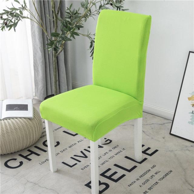 Spandex Chair Covers Printed Dining Room Stretch Seat Cover Chair Protective Case for Restaurant Banquet Kitchen Hotel  Stretch Spandex Removable Washable Dining Chair Protector