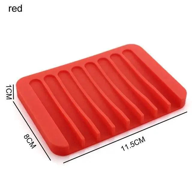 Sponge Holder PP Wheat Straw Storage Rack Drain Soap Box Tray Soapbox 1 Pcs Shower Soap Tray Tool Soap Dish Plate Holder Waterfall Draining Soap Sponge Holder for Shower Kitchen Sink Bathroom Laundry Countertop Face Body Bath Soap, Soap-Saving Dish