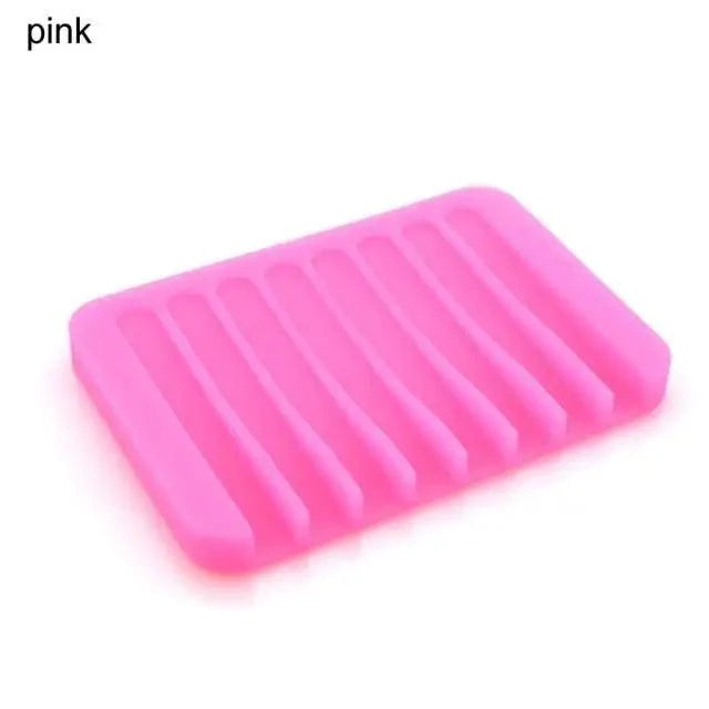 Sponge Holder PP Wheat Straw Storage Rack Drain Soap Box Tray Soapbox 1 Pcs Shower Soap Tray Tool Soap Dish Plate Holder Waterfall Draining Soap Sponge Holder for Shower Kitchen Sink Bathroom Laundry Countertop Face Body Bath Soap, Soap-Saving Dish