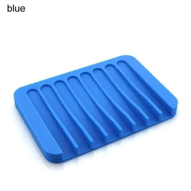Sponge Holder PP Wheat Straw Storage Rack Drain Soap Box Tray Soapbox 1 Pcs Shower Soap Tray Tool Soap Dish Plate Holder Waterfall Draining Soap Sponge Holder for Shower Kitchen Sink Bathroom Laundry Countertop Face Body Bath Soap, Soap-Saving Dish