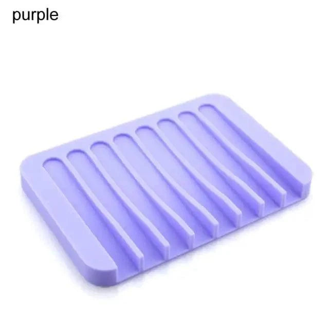 Sponge Holder PP Wheat Straw Storage Rack Drain Soap Box Tray Soapbox 1 Pcs Shower Soap Tray Tool Soap Dish Plate Holder Waterfall Draining Soap Sponge Holder for Shower Kitchen Sink Bathroom Laundry Countertop Face Body Bath Soap, Soap-Saving Dish