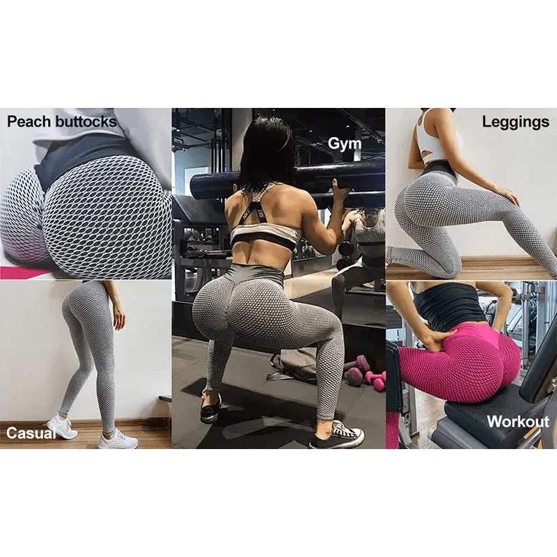 Sport Women Fitness Tight High Waist Push Up Breathable Leggings Fitness Gym Yoga Girls Pants For Sports