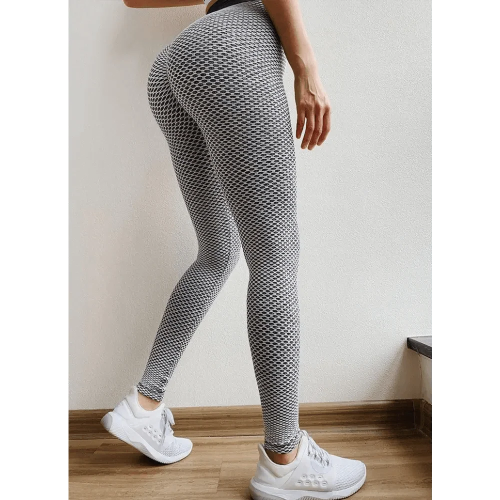 Sport Women Fitness Tight High Waist Push Up Breathable Leggings Fitness Gym Yoga Girls Pants For Sports